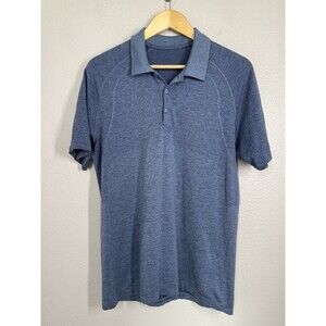 lululemon athletica Blue Polo Shirt